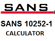 SANS10400XA calculator